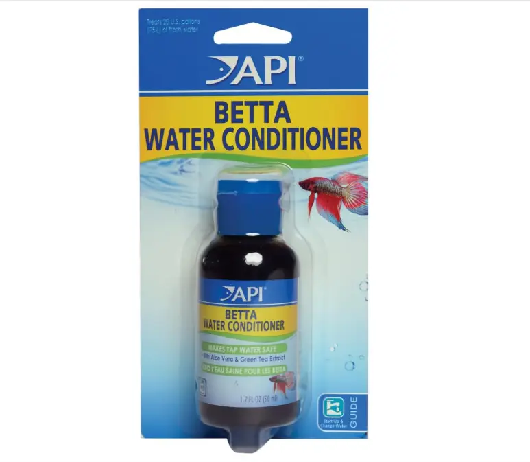 API BETTA WATER CONDITIONER Betta Fish Freshwater Aquarium Water Conditioner 1.7-Ounce Bottle