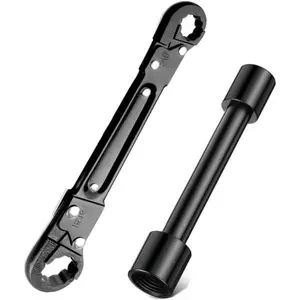 RDS SCM Plumbing Tools, Dual Kwik Tite Wrench Kit,Angle Stop Wrench, Plumbing Wrench. Professional Plumbing Toolset For Easy Angle Stop And Supply Nut Installation - Must-Have For Plumbers Plumbing Tool.