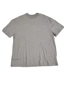 Men's Oversize Deep Gray Color Cotton t-shirt Casual Crewneck Menswear Shortsleeve for Everyday Use Comfortable Fit Versatile for Various Occasions