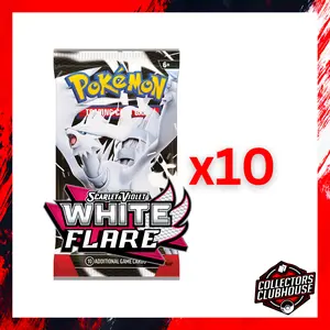 White Flare Booster Pack x10 (Pokemon TCG)