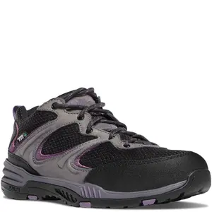 DANNER WORK Women's 3" Springfield Low Composite Toe ESD Work Shoe Gray/Purple - 12212