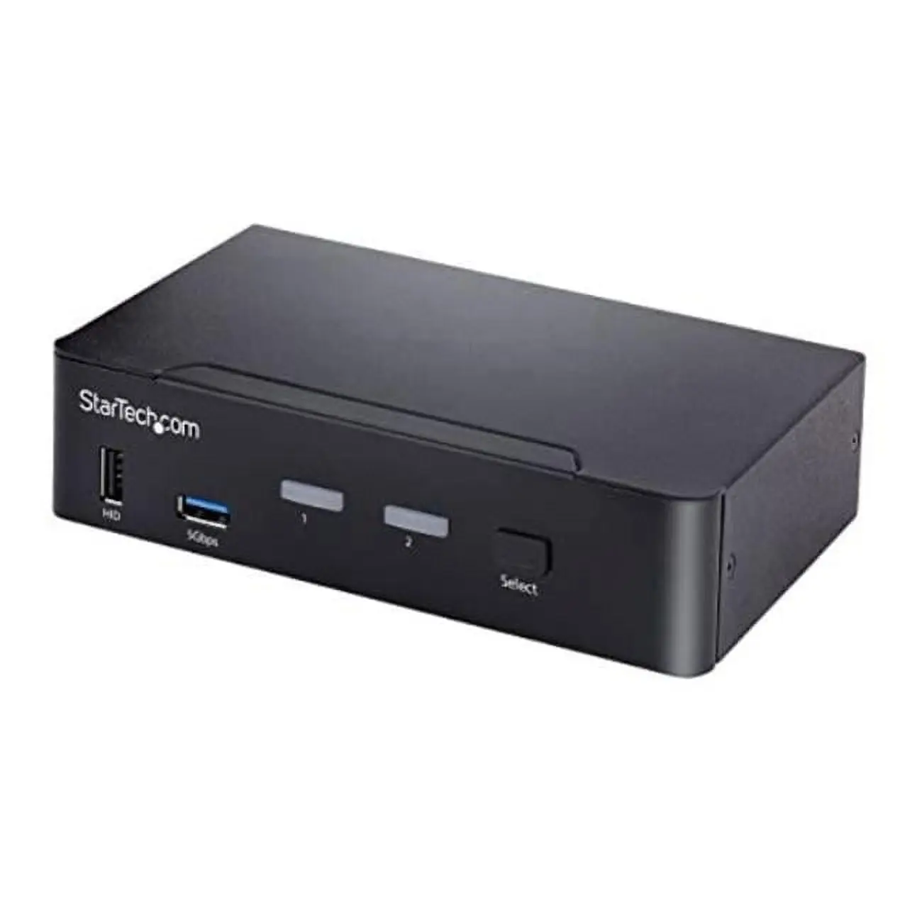StarTech SV231DPUCA USB C KVM Switch, 2 Port DisplayPort KVM with 4K 60Hz UHD HDR Video