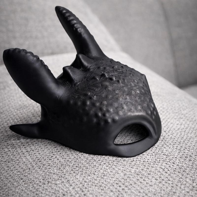 Mini Dragon Cat Mask - Adorable Pet Accessory for Festive Outfits