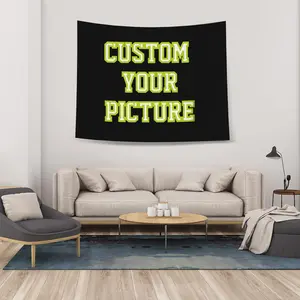 Custom Tapestry Upload Images Banners and Signs Customize For Bedroom 37 *29 inch Horizontal Home Decor Supplies