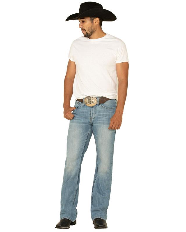 Cody James Men's Hamshackle Wash Duke Relaxed Bootcut Stretch Denim Jeans - Cjsp20j09-Ltw