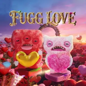 【New】Fuggler Fugg Love 2- Funny Ugly Monster, Plush, Collectible, Toy Love Fugg Valentine's Day