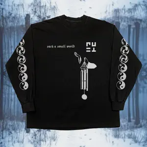 Such A Small World Long Sleeve on Black