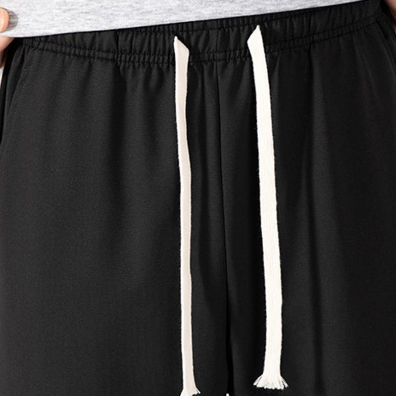 Classic unisex jogger pants three-piece set — regular fit suitable for all seasons; ideal for business casual, parties/vacations, and home leisure; solid-color straight-leg athletic joggers.