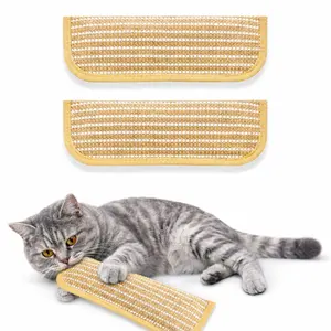 PURETOY Sisal Catnip Kicker Toy 2 Pack – 100% Premium Cat Herb Filling, Interactive Bunny Kick Toy for Scratching, Chewing & Comfort, Cats of All Ages