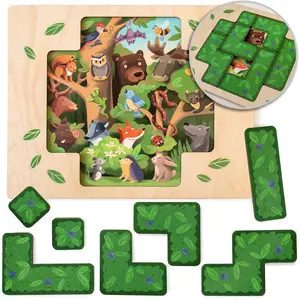 Ulanik Vemkel Tetris Puzzle Who Found Whom 3+