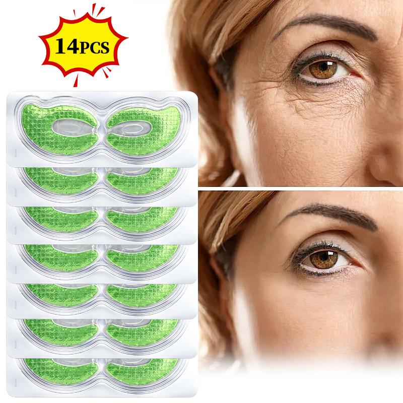 ROZINO Collagen Eye Mask for Moisturizing Fine Lines Dark Circles & Puffy Eyes Under Eye Patches Natural Formula