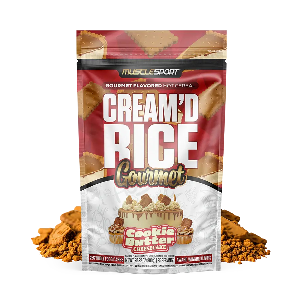 MuscleSport Cream of Rice Gourmet   -  Hot  Cereal  -  25 Servings