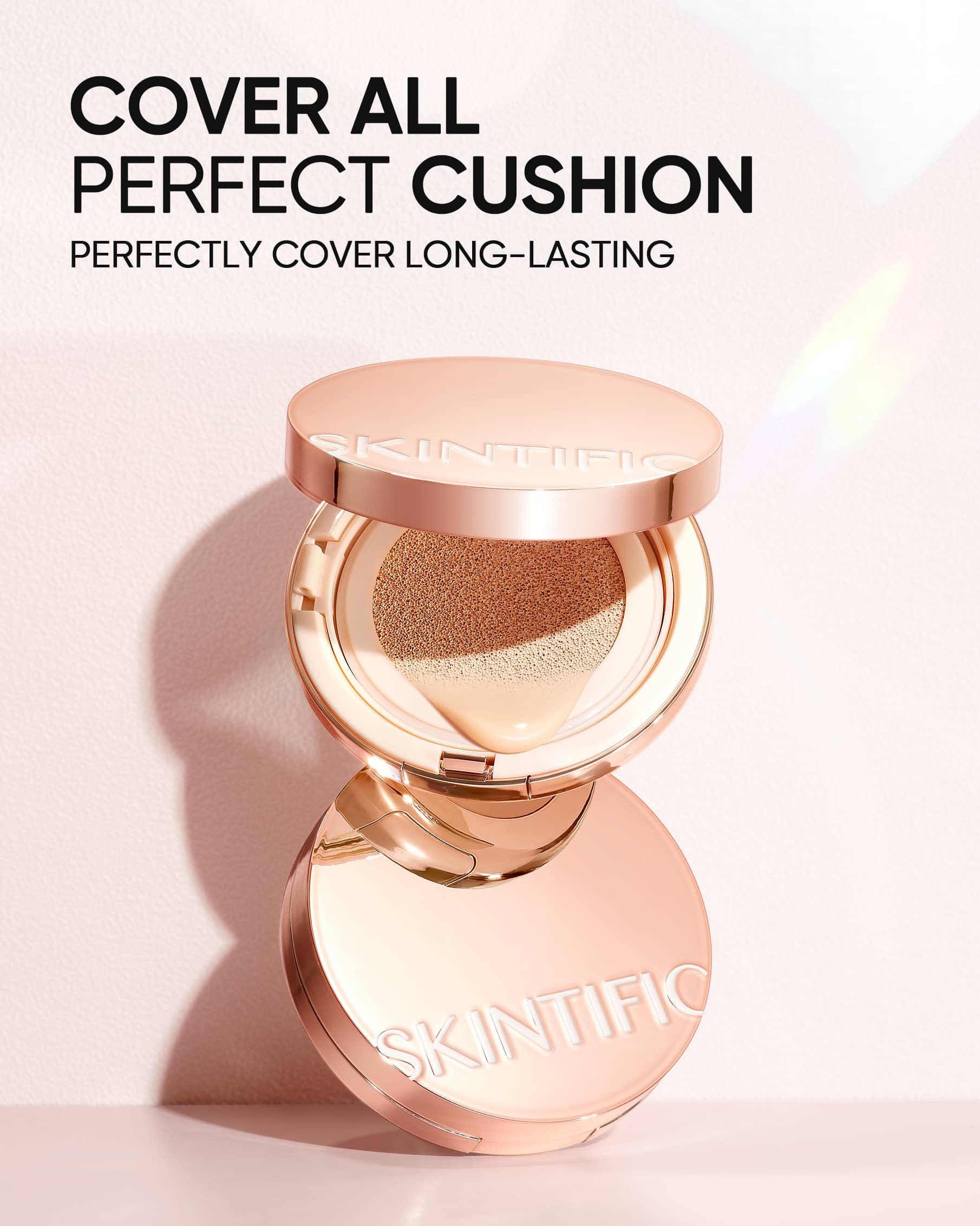 [ES] SKINTIFIC Cover All Perfect Cushion Foundation