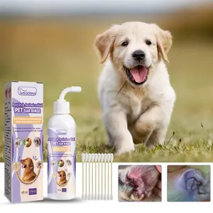 Ear Cleanser For Dogs And Cats -Soothe Itchiness and Clean The Ear Canal of Debris and Buildup-4oz