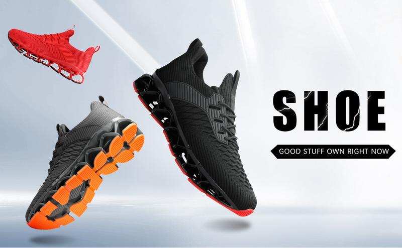 Men's Running Shoes Blade Tennis Walking Fashion Sneakers Breathable NonSlip Gym Sports Work Trainers,Sporty Lightweight Breathable Running Shoes For Exercise & Daily Wear Footwear Runner Training Closed Athletic Boy Casual Comfort Outdoorfun mens shoes