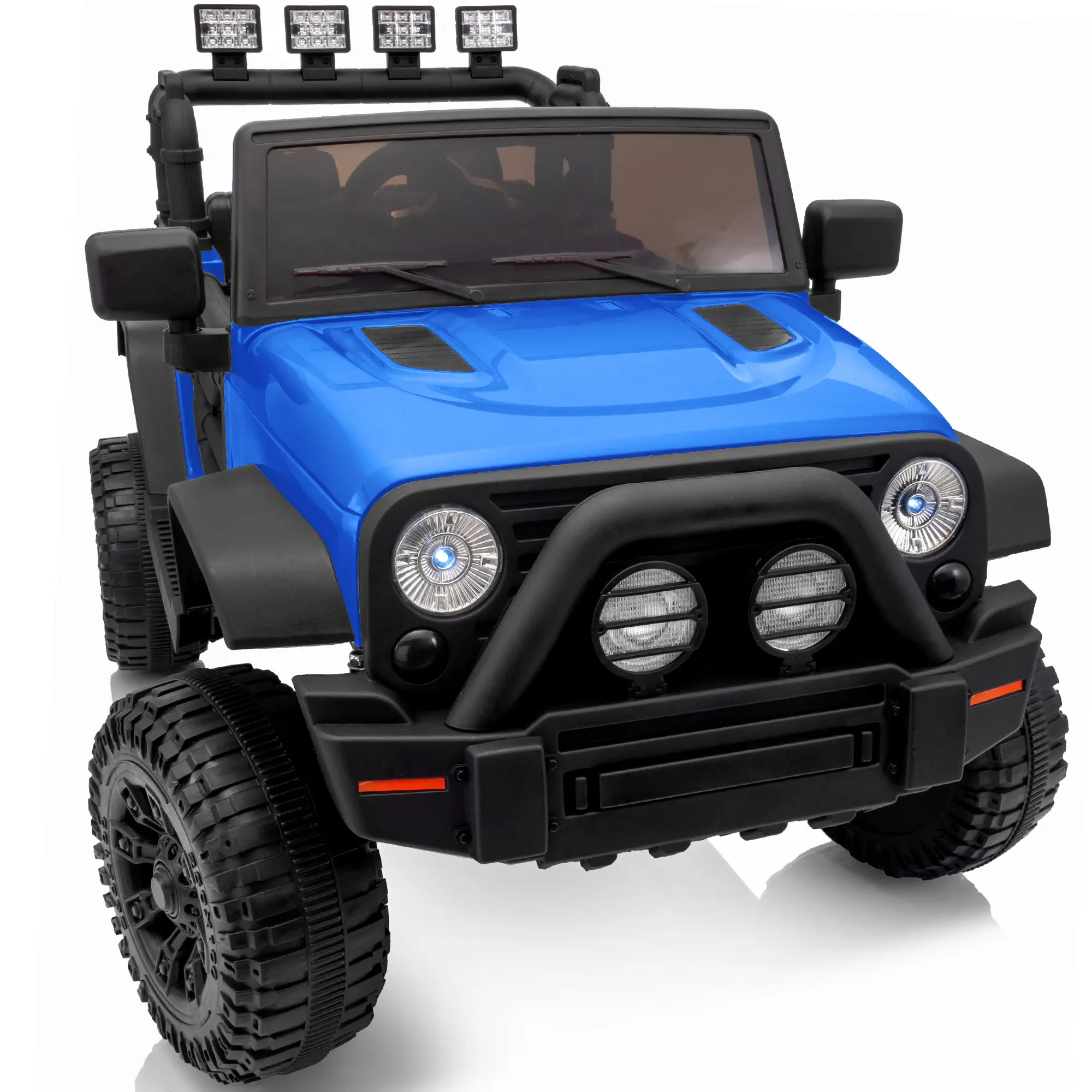 Outfunny 24V Kids Ride on Truck, Electric Kids Ride on Toy Car for Boys Girls with Remote Toddler Car Ride On Wheels