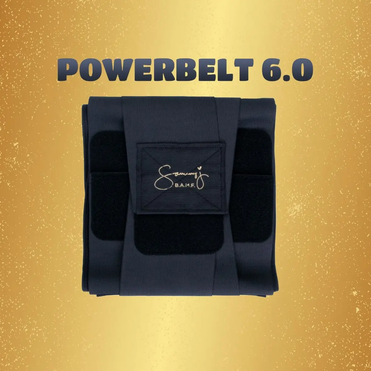 Sammy J Power Slimming Belt 5.0 and 6.0 (Authentic - Available in 4 sizes S/M/L/XL) Fit Shapewear