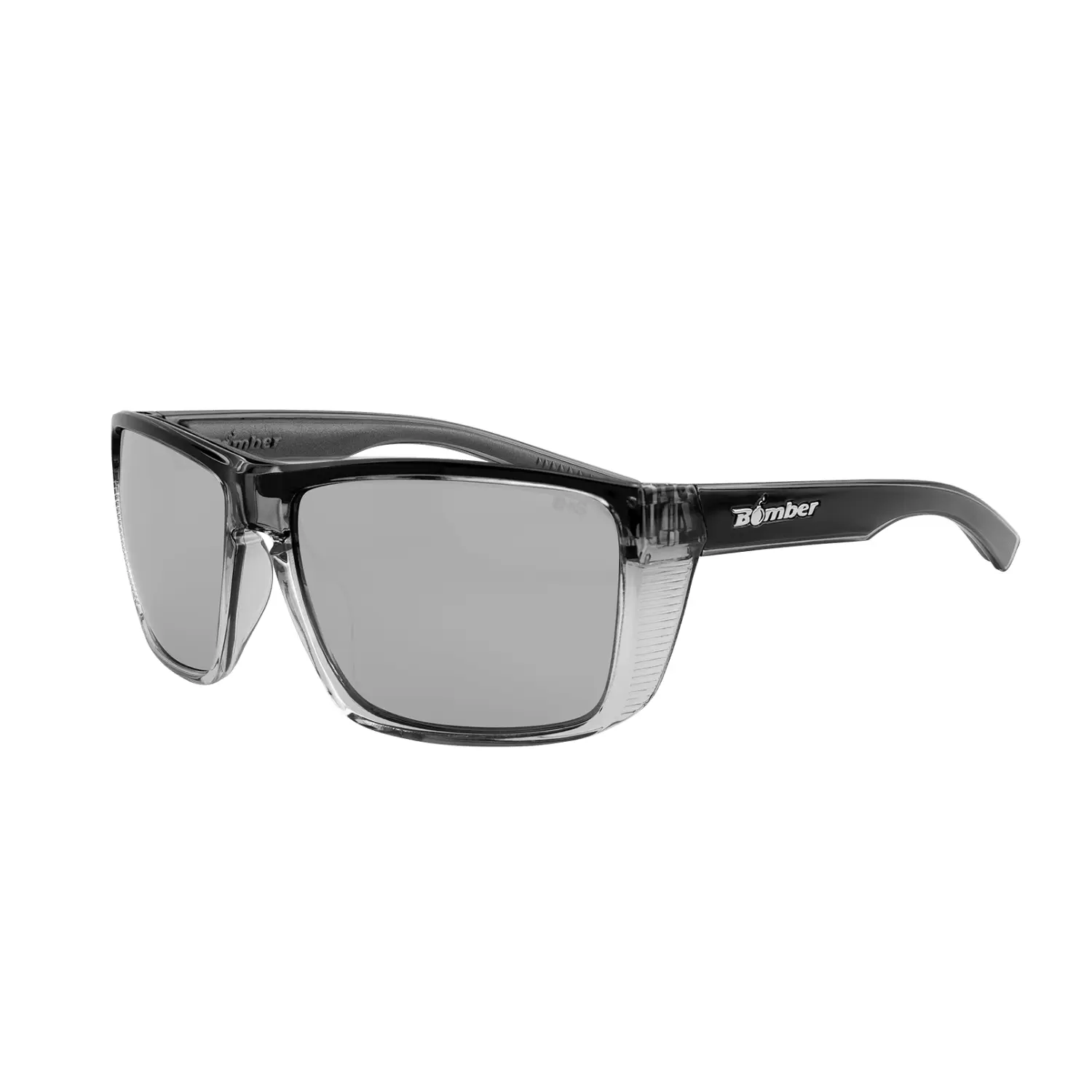 Bomber Eyewear Thermo Bomb | Men's Safety Sunglasses Unisex Full Frame ANSI Z87+ Integrated Side Shields UV Protection Polarized & Standard Lens Job Site Outdoor Work Small Medium Fit