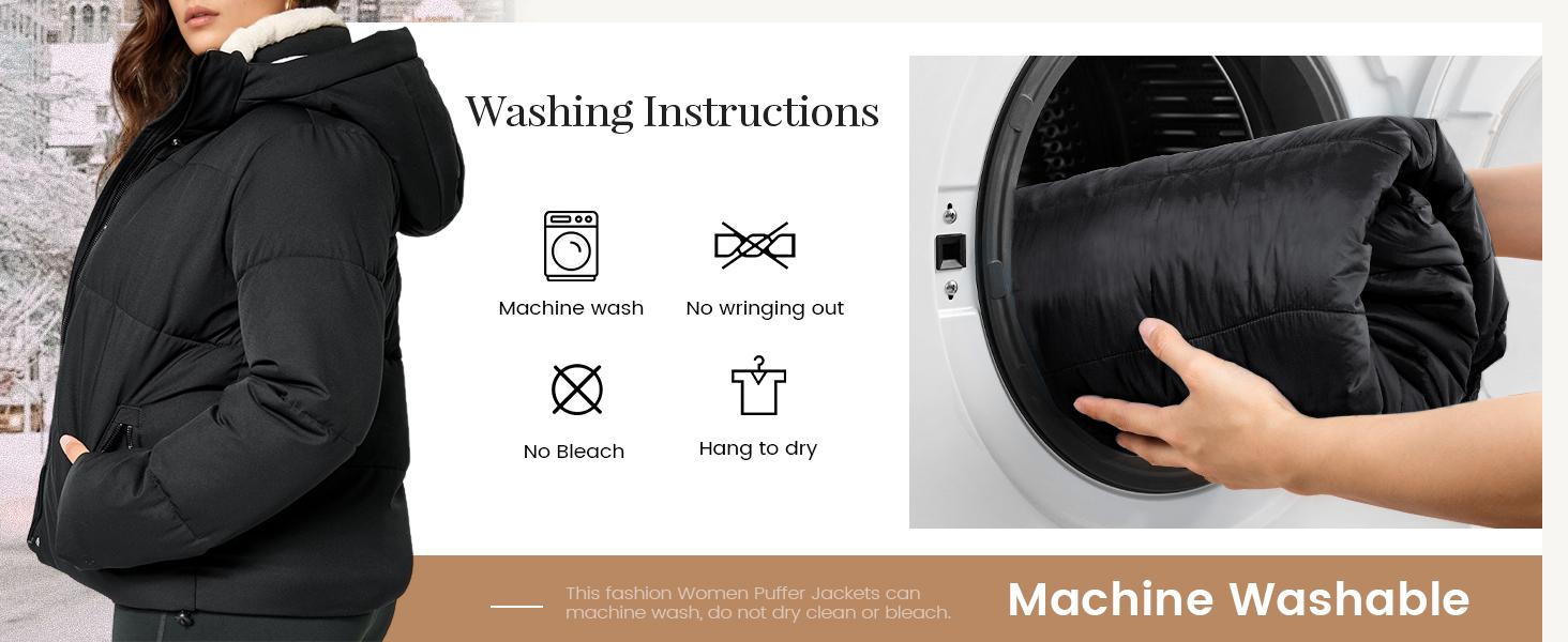 Arssm Women’s Sherpa Lined Fleece Puffer Jacket – Quilted Hooded Winter Coat for Cozy Street Style & Cold Weather Outfits