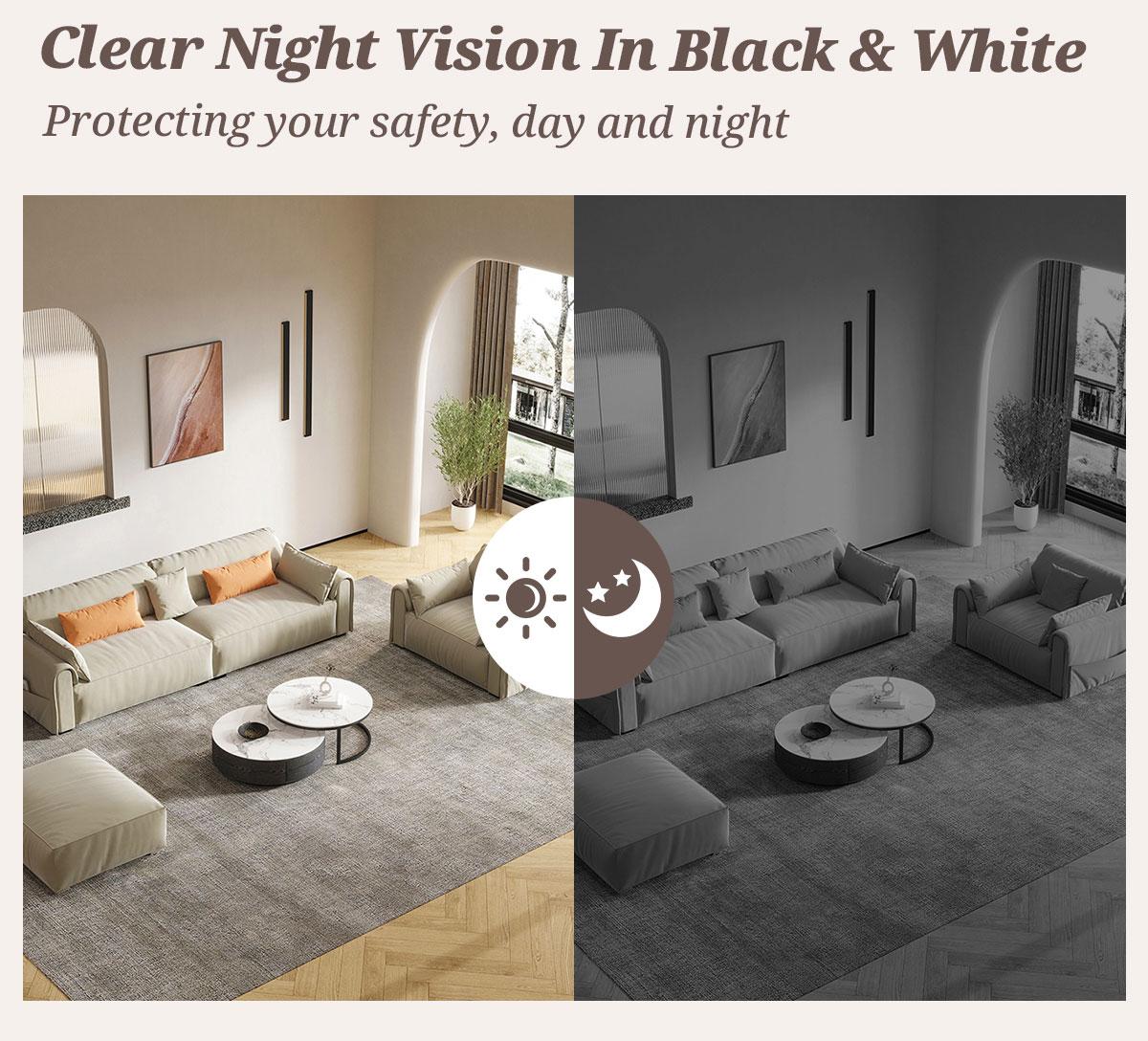 Flycloud F0 Mini WiFi Home Camera 1080P Full HD, Plug-in & Rechargeable, Night Vision, APP Alerts, Motion Detection for Home, Baby & Pet Monitor