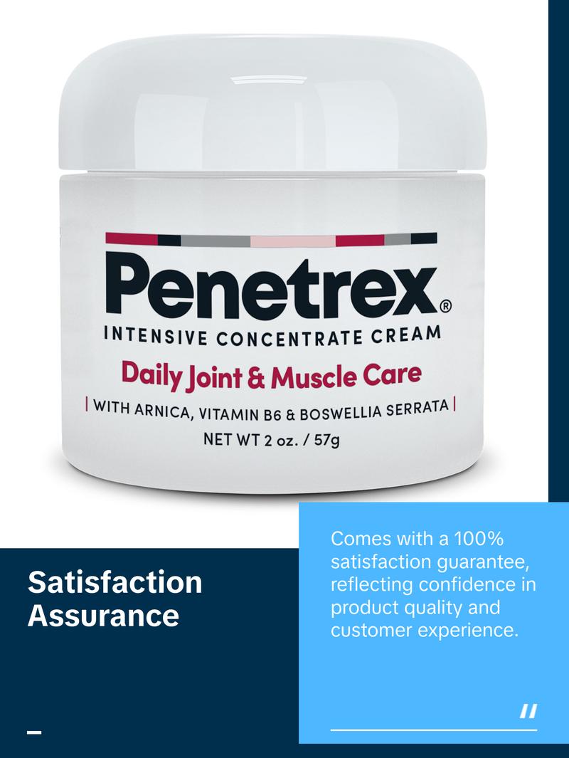 Penetrex Joint & Muscle Therapy, 2 Oz. Cream Daily Moisturizing Body Care Soothing Scent Body Care Daily Body Care Daily