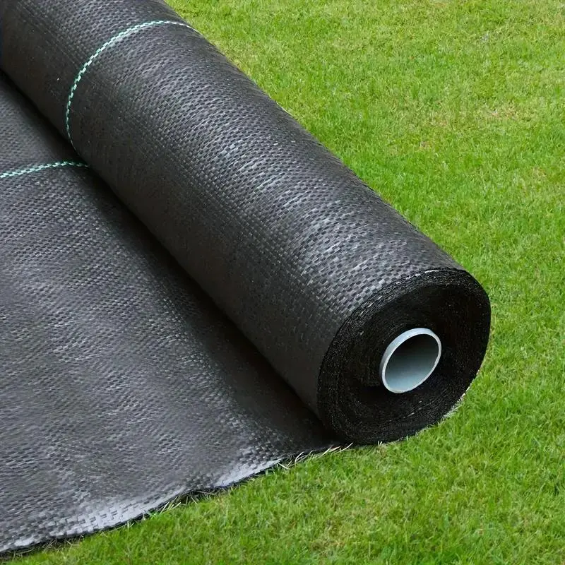6.5ft x 30ft Weed Barrier Landscape Fabric, Woven Breathable Geotextile Fabric for Weed Control, Durable Weed Barrier Outdoor Fabric, Garden Fabric, Landscaping Coverage