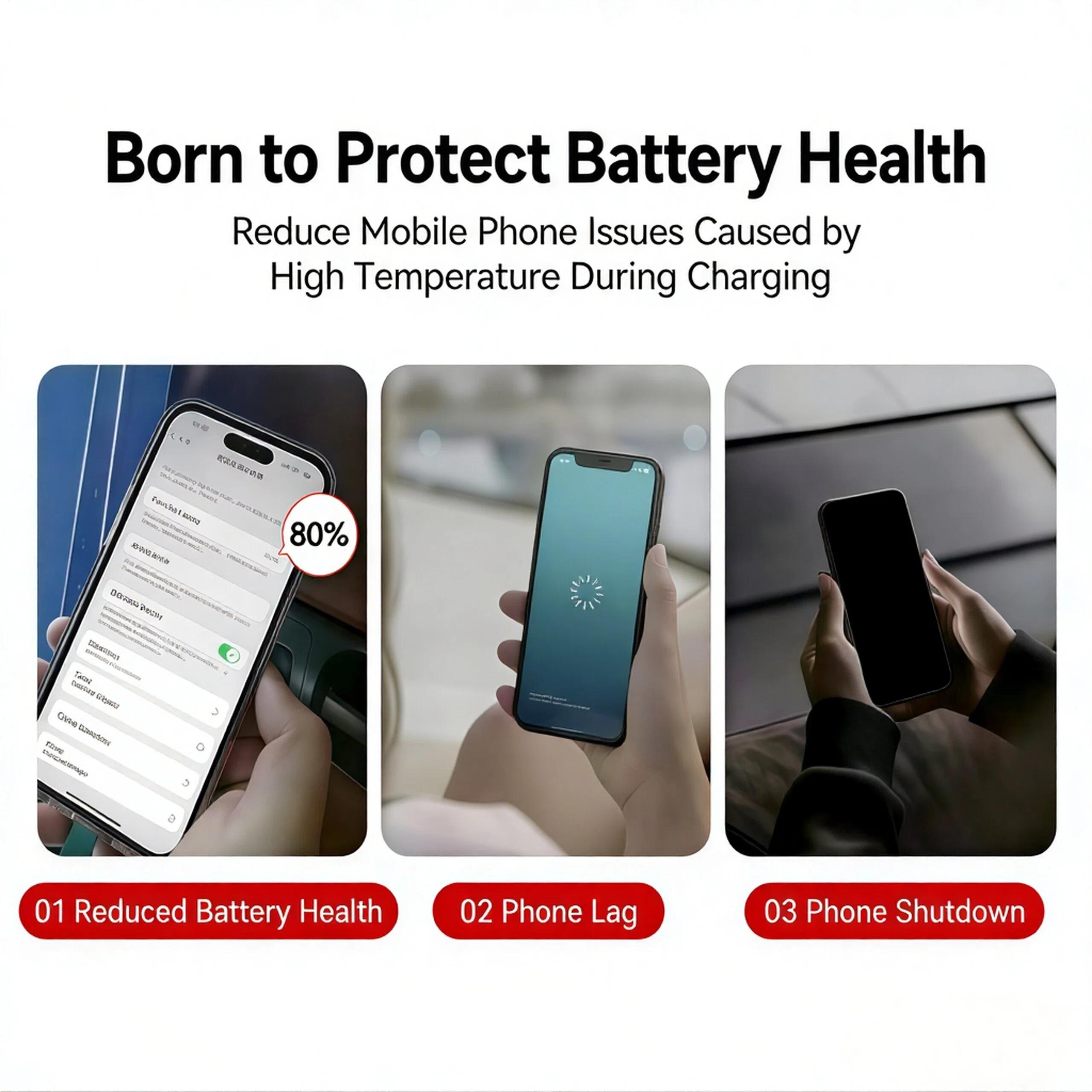 MagSafe Magnetic Power Bank, compatible with all iPhone models from 8 to 17, features magnetic fast charging, 5000/10000mAh dual capacity options, and is a wireless portable power bank available in three colors.