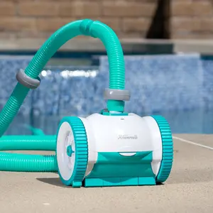 XTREMEPOWERUS Automatic Suction Pool Cleaner with Hose Wall Climb for Inground Swimming Pools Efficient Cleaning System