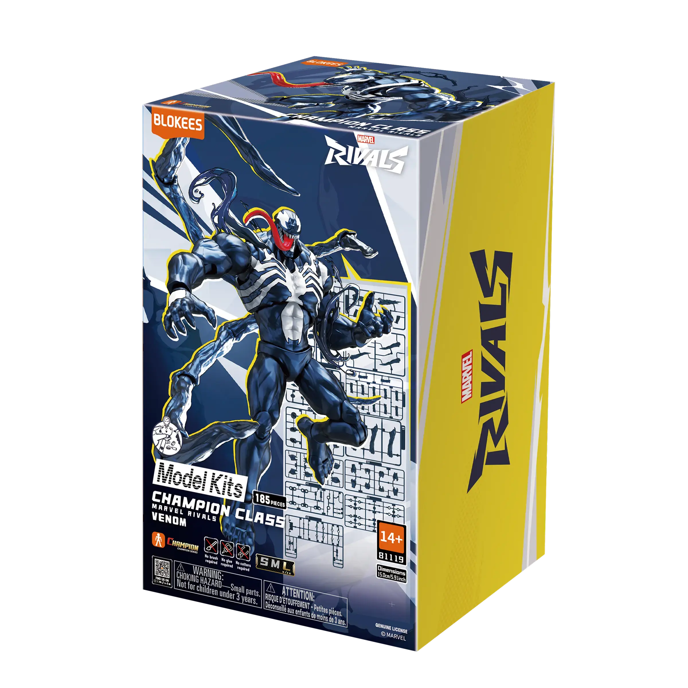 Blokees Marvel Rivals Champion Class Venom Model Kits
