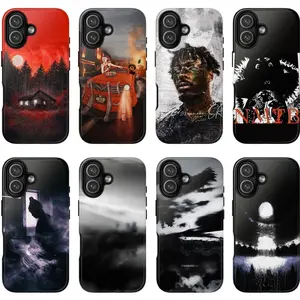8 Styles Izaya Tiji Portrait Abstract Phonecase, Underground Rap Aesthetic, Compatible with iPhone 17 16 15 14 13 12 11 X XR & Samsung S22 S23 S24 S25, Gift for Fans, Trending 26 U