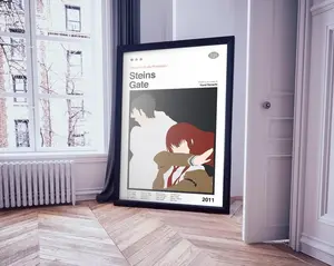Steins Gate Anime Poster: Manga Wall Art Print