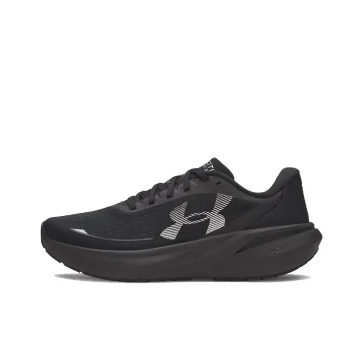 Single Pair Triple Black Lace-Up Performance Training Running Sneakers - Lightweight Air Mesh Ventilated Upper, Padded Knit Ankle Collar, Sweat-Wicking Quick-Dry Inner Lining, Ergonomic Energy-Return Insole for Road Jogging