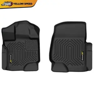 Floor Mats TPE Fit For 2015-2024 Ford F-150 Super Crew Cab All Weather Liners new car