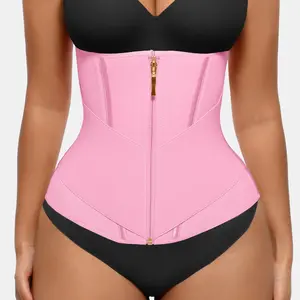 Feelingirl #live FeelVibe Waist Cincher Women's Tummy Control Comfortable Fabrics Zipper Waist Trainer SpringStatements