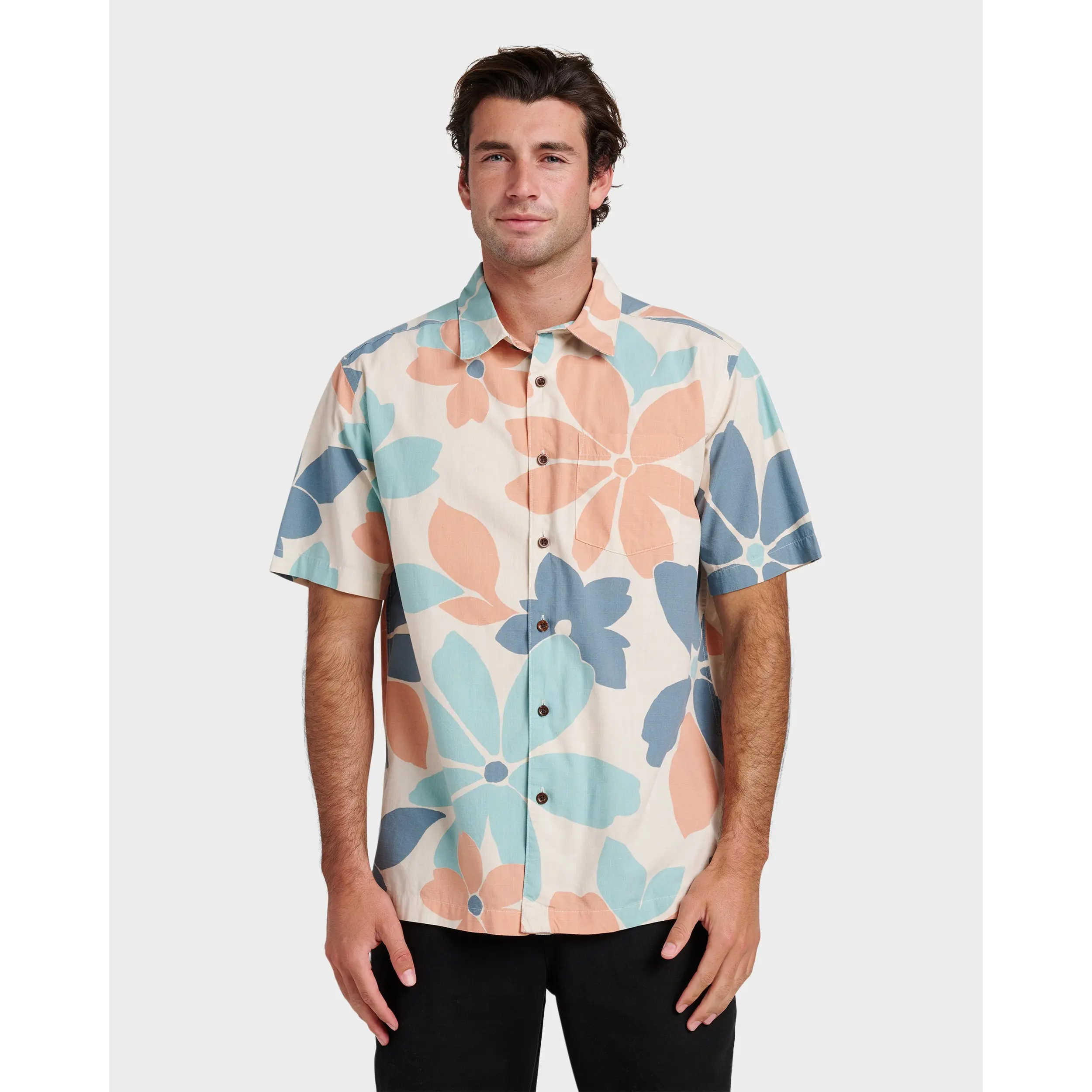 Quiksilver | Waterman Flower Power Shirt | Button-Down | Everyday Wear & Casual Streetwear Quiksilver | Waterman Flower Power Shirt | Button-Down | Everyday Wear & Casual Streetwear
