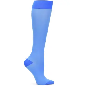 Nurse Mates Heather Compression Socks — Regular Calf Up To 17" — Moderate 15-20 mmHg Support
