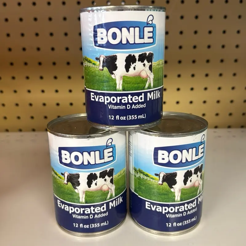 Bonlé evaporated milk Bonlé evaporated milk