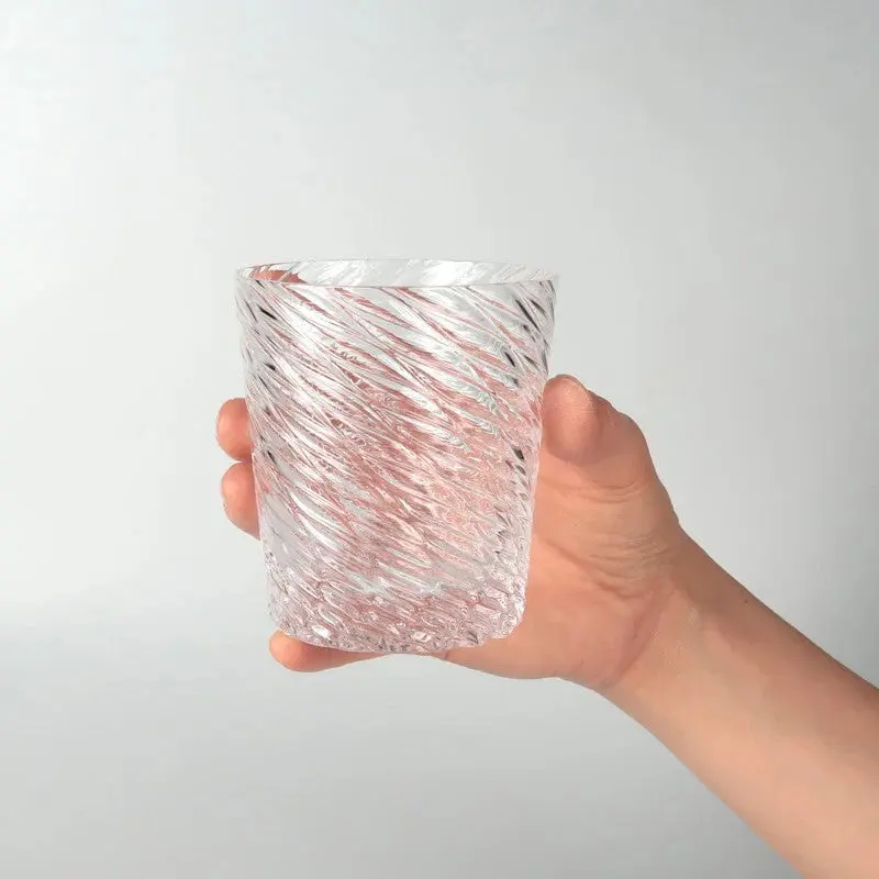 Kirameki Strome Tumbler – Japanese Handmade Crystal Glass, 300ml
