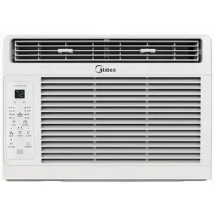 Midea 6,000 BTU 115V Window Ai Conditioner with Comfort Sense Remote, up to 250 Sq. ft., White,