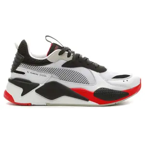 PUMA Mens Rs-X Home Lace Up Sneakers Shoes Casual - Black, White