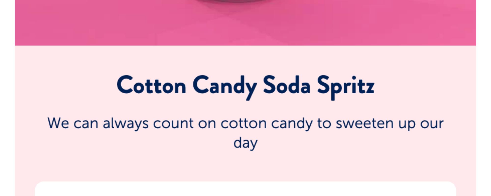 Sugar Free Cotton Candy Syrup