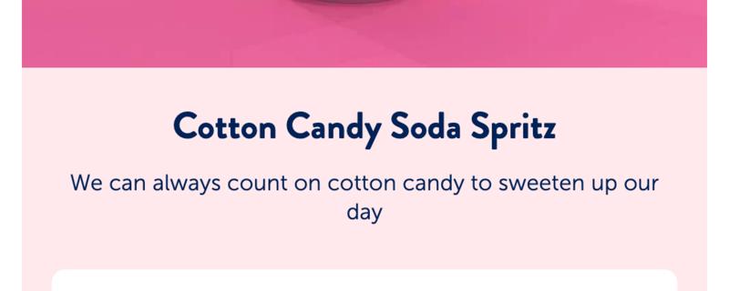 Sugar Free Cotton Candy Syrup