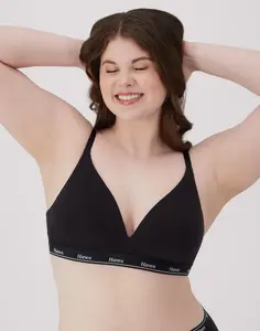 Hanes Originals Women's Contour Bra Moisture-wicking Stretch Cotton Comfortable Fit Everyday Support Breathable Mho104