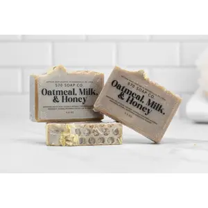 Oatmeal Milk and Honey Bar Soap