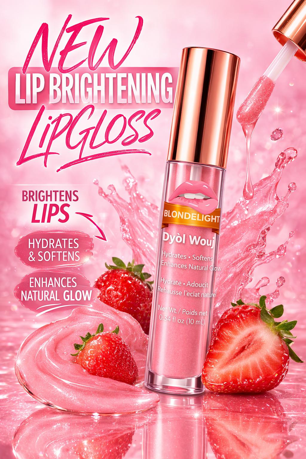 BLONDELIGHT Dyòl Wouj Lip Cream – Softening & Hydrating