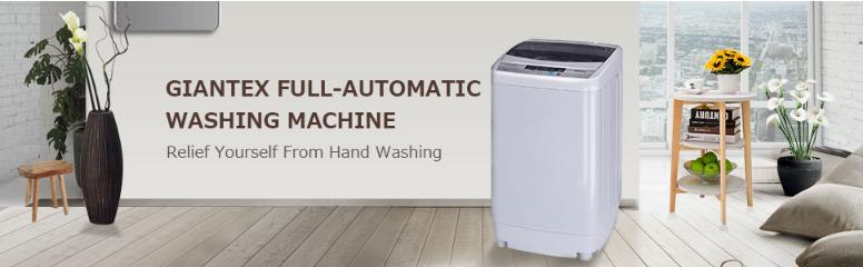 [AffiliateLive] Costway Portable Washing Machine, Full Automatic Washer and Dryer Combo, Compact Laundry Washer Spinner for Apartment RV Dorm