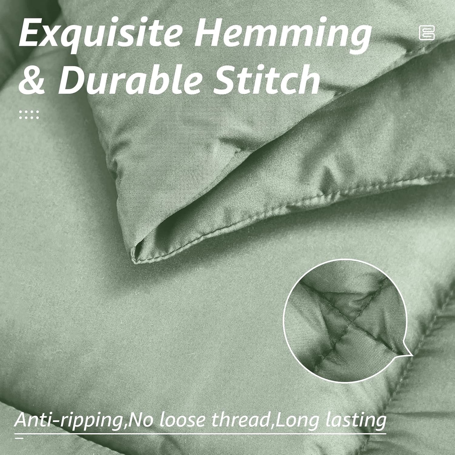 {N}WeCharmer Comforter - Down Alternative Bed Comforters for All Season - Machine Washable Duvet Puffed Quilt Fiber Fill