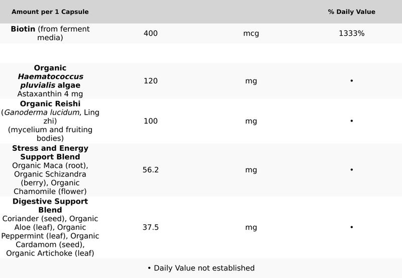 New Chapter Hair, Skin & Nails | Reduce Fine Lines, Builds Healthy Hair & Strong Nails with fermented Biotin - 30ct