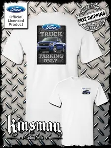 Ford Truck Parking Only 2-Sided T-Shirt F-150