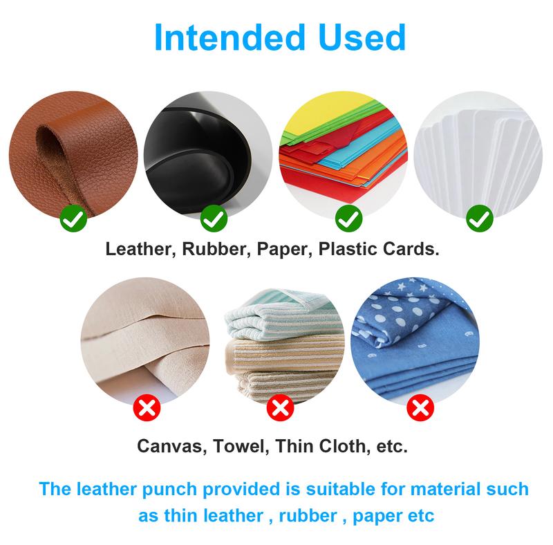 150Pcs Grommet Tool Kit w/ Eyelet Pliers - 1/2 inch Eyelets w/Leather Hole Punch,Eyelet Grommet Hand Press kit for Leather Belt Shoes Crafting repair